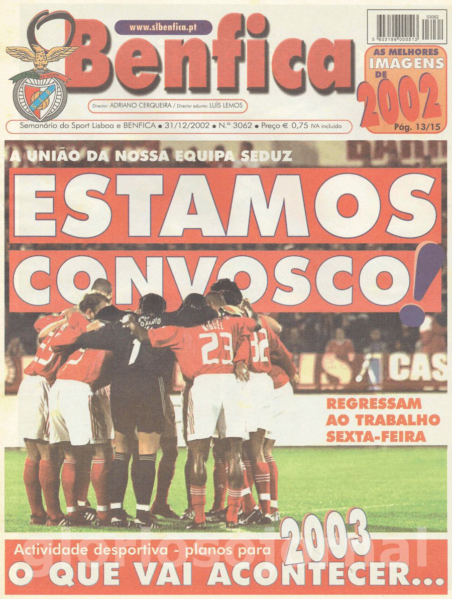 jornal o benfica 3062 2002-12-31